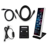 (White) Support 8.8in Computer Temperature Monitors PC Screen Host Status View  White