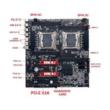 X99 Dual-socket Mboard A2011-3 Dual Cpu Recc Ddr4 Memory Mboard+2xddr4 4g 2666m