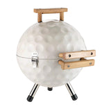 Small Charcoal Grilling with Porcelain Enamel Grates for Grilling Camping