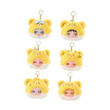 6Pcs Cartoon Plush Toy Gift Stuffed Animal Doll Toy for Kids Children Adults