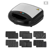 Practical Stainless Steel Sandwich Press Waffles Baking Pans Breakfast Maker Suitable for Quickly Making Breakfasts