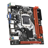 H110 LGA1151 Desktop Mainboard DDR4 PC Mainboard DDR4 LGA1151 SATA3.0 M.2 Nvme VGA Gaming Mainboard Replacement
