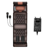 Full Body Massage Mat with Heat with 9 Vibrations Motors Kneadings Back Massager Inflatable Lumbar Pillow Neck Stretcher