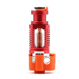 3D Red Lizard K1 V6 Hotend Bi-Metal Assembled Plated Copper Hot End for 2.4 Prusa I3 MK3 V2 Extruder 3D