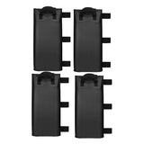 4pack Canopy Water Weights Bag ,220 LBS Gazebos Tent Water Weights Set,4 Leg Weights for Gazebo,-Up Canopy 25L Black