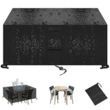 2025 Latest Model 58 Sizes 420d Outdoor Patio Waterproof Oxford Garden Furniture