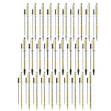 30 Pcs Slimline Pen Kit Wood Turning Twist Pen Kit with Refill Lathe Turning Supplies for DIY Making A