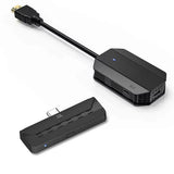 Wireless Extender -CompatibleI Receiver Type C Transmitter Smartphone Tablet Laptop for Streaming Video to HDTV