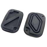 Motorcycle Brake Master Cylinder Cover Oil Tank Cover for Ultra Classic Glide Street Glide 2008-2017,A