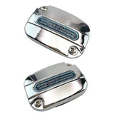 Motorcycle Brake Master Cylinder Cover Oil Tank Cover for Ultra Classic Glide Street Glide 2008-2017,B