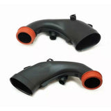 2pcs Engine Turbo Intake Hose for 5 / 6 / 7 Series X5 X6 E70 E71 F02 F06 F07 F12 13717577452 13717577451