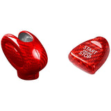 Car Real Carbon Fiber Shift Lever Cover Shift Knob Cover for F54 F55 F56 F57 F60 Red with Start Switch
