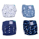 Baby Diapers Soft Breathable Waterproof Washable Wide Crotch Cut Toddler Training Underwear for Children 3kg to 15kg