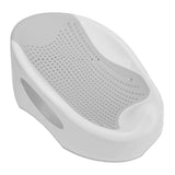 Baby Bath Support Bath Tub Lying Support Slipless Shower Net Lying Bathing Mat for Newborn Infant Light Gray