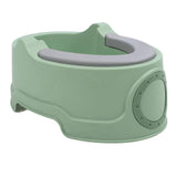 Baby Butt Bath Tub PU Plastic Toddler Wash Basin Newborn Butt Washing Seat with Soft Cushion Green