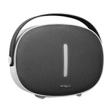 (Silver Grey) W-KING T8 HIFI Speaker 30W High Power Portable Bluetooth Speaker Wireless with FM Radio for Mobile Bluetooth Speaker