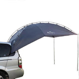 (Grey Blue) LADUTA Outdoor Self-Driving Tour Barbecue Camping Car Side Tent Car Tail Extension Tent Supplies