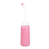 500ml Portable Bidet Portable Handheld High Temperature Resistant Woman Washer Bidet Sprayer for Private Care Cleaning Pink