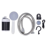 Baby Camping Shower with Pump Mobile Shower Set Rechargeable Easy Control Portable Bathing Set for Outdoors