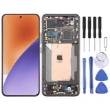 (Frosted Black) For Xiaomi 15 AMOLED COMPATIBLE LCD Screen Digitizer Full Assembly with Frame