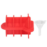 Funny Silicone Ice Cube Mold 3D Adult Spoof Ice Tray With Lid Fun Shape Multipurpose Molds Great For Parties Events Red