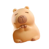 (Brown) Capybara Piggy Bank Cute Money Saving Bank for Living Room Office Boys Girls Pink