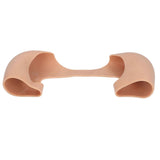 Silicone Shoulder Pad Concealed Soft Elastic Breathable Silicone Anti Slip Shoulder Enhancer for Men Women Skin Color XS