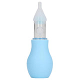Baby Nasal Aspirator Easy Squeeze Silicone Soft Tube Reusable Nose Sucker for Infant Newborn