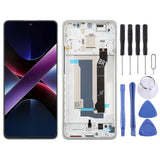 (Blue) For Xiaomi Poco X7 Pro AMOLED COMPATIBLE LCD Screen Digitizer Full Assembly with Frame