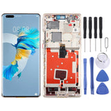 (Gold) COMPATIBLE LCD Screen for Huawei Mate 40 Pro Digitizer Full Assembly with Frame