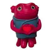 Aliens Character Figures Lifelike Expression Unique Posture Home Decor Cartoon Aliens Toy for Collectors Red