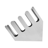 Stainless Steel 4-Compartment Cup Holder with Paper Cup Dispenser - Storage Rack for Organizing Coffee, Tea, and Drink Cups
