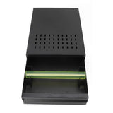 Coffee Knock Box Drawer Stainless Steel Thickened Coffee Residue Powder Box for Household Shop Black