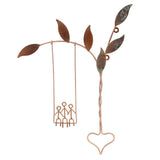 Swing Sculpture Stress Relief Stylish Look Wall Hanging Swing Decoration for Home Living Room