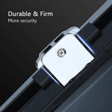 Smart Fingerprint Glass Door Lock 4 Ways to Unlock Intelligent o Navigation Remote Control Anti-peep Anti-decode Touchscreen High End for Left &