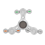 Fingertip Rotating Luminous Toy Hand Finger Rotating Dark Glowing Alloy Stress Relief Decompress Toy