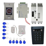 1000 Users Fingerprint Door Access Control EM RFID Card Keypad Bolt Lock