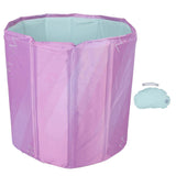 Foldable Bath Tub 7 Insulation Layers Easy Assembly Portable Ice Hot Bathtub for Home Outdoor Sports 70x66cm / 27.6x26.0in