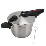 Electric Pressure Cooker 304 Stainless Steel Explosion Proof Stovetop Multi Cooker Pressure Cookware Pot for Home Kitchen Fast Cooking 4L