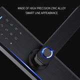 Electronic WiFi APP Password Door Lock Intelligent Biometric Fingerprint Door Locks Digital Keyless Home Hotel Door Lock