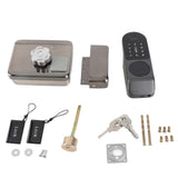 WIFI Door Lock Fingerprint Password IC Card Key Wiring Free Digital Gate Access Control for TUYA