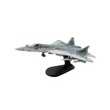 Alloy 1/72 SU-57 Fighter Airplane Diecast Model for Shelf TV Cabinet Bedroom