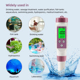 7 in 1 Temp ORP EC TDS Salinity S.G PH Meter Online Blue Tooth Water Quality Tester APP Control for Drinking Laboratory Aquarium