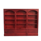 1/12 Scale Miniature Display Cabinet Dolls House Mini Furniture Glass Bookcase