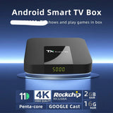Global Version TX Super 8K Smart Android 10 Set Top TV Box 2GB 16GB Wifi RK3228 Media Player