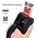 W62H 6 inch 4G Smart Mobile phone red hand terminal PDA with 1D 2D barcode NFC UHF For Windows 10