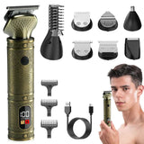 Resuxi LK-886 2023 New Multifunctional Hair Clipper Men's Home Nose Wool Set Electric Shavery Sword Scraped