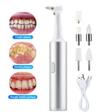 Electric Dental Cleaner Tartar Plaque Calculus Remover Cleaning hine Teeth Whitening Polisher USB Rechargeable Oral Care
