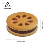 CRUSHER Hamburger Cigarette Mill Grinder 3 Layers Tobacco Herb Grinders Diameter 55mm Herbal Crusher for Smoking Accessories