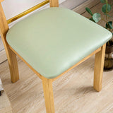 PU leather chair waterproof - removable cushion cover for decorative dining chairs